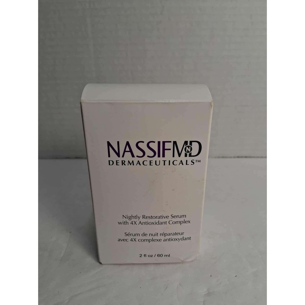 NassifMD Dermaceuticals Nightly‎ Restorative Serum 4X Antioxidant Complex 60 ml